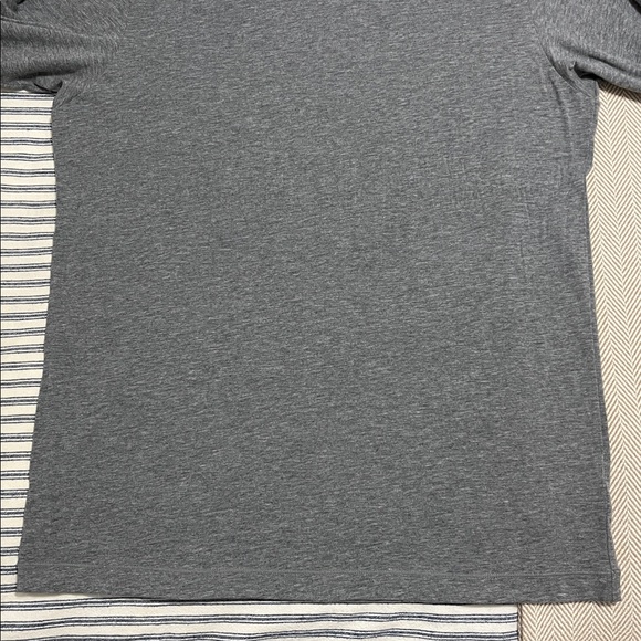 Skims Boyfriend Long Sleeve T-Shirt Dark Heather Grey XS - Picture 6 of 13